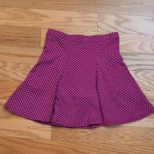 Lands' End Kids Magenta Skort/ Skirt, Girls Size 8, GU